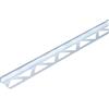 Alberts 475895 Profili per Piastrelle, Argento