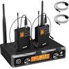 Sistema Microfono Wireless Con Microfono Archetto/Lavalier Microphone E Trasmett