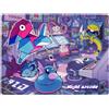 pokemon Supporto acrilico arcade notturno originale Pokemon Center con gambe display ...