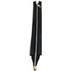 Whakano 1 cerniera per cucire, cerniere in pelle PU, chiusura lampo di ricambio, cerniera da 30 cm, per borse, progetti fai da te, accessori per borse, uncinetto, nero