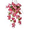 KASESSS Ghirlanda di Artificiale, Fiori Finti per Decorazioni, Piante Finte per Decorazioni, Fiori Artificial di Fiore di Melo Selvatico Pianta Finta Cadente Esterno per Matrimonio, Festa, Soggiorno