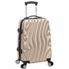 Rockland Melbourne Hardside - Bagaglio a rotelle espandibile, Onda dorata. (Oro) - F145-GOLDWAVE