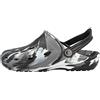 Chung Shi Dux Clog, Zoccoli Unisex - Adulto, Nero/Grigio/Bianco, 34 EU