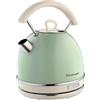 Bollitore elettrico vintage verde salvia, 1,7 litri - ariete