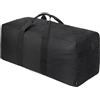 Vorspack 100L/150L/250L Extra Grande Borsa da Viaggio per Uomini Donne - Leggera Borsa da Viaggio Pieghevole per Viaggi Weekender Camping Pernottamento, Nero , 150L