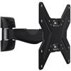 VoltShine Supporto da parete per TV da 26 a 45, rotazione e inclinazione Regolabili, facile installazione, ideale per ottimizzare lo spazio e visualizzare comodamente.