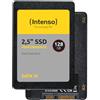 Intenso SSD SATA III da 2,5 pollici 128 GB 550 MB/s Nero
