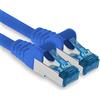 1aTTack.de 3 metri - CAT.6 - Cavo di rete Ethernet Gigabit Lan RJ45 CAT 6 A cavo patch 10000 Mbit s Sftp Pimf 500 MHz compatibile con CAT5 CAT6 CAT7 Cat8 blu - 1 pezzo