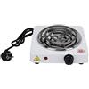 Tyenaza Bruciatore a Spirale Singolo da Bancone, 220v Mini Piastra Riscaldante per Stufa Elettrica Portatile da 1000 W, Controlli Della Temperatura per Caffè Tè Bianco