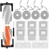 JKOISL Accessori per DJI ROMO P/ROMO A/ROMO S, JKOISL 1*Spazzola principale 6*Sacchetti per la polvere 4*Spazzole laterali 2*Filtri 4*Panni per la pulizia, Set di accessori di ricambio per robot