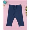 Prénatal Legging 3/4 bimba blu con fiocco