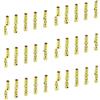 OliYin 30pairs 3.5mm Placcato Oro Maschio Femmina Spina a Banana connettore Proiettile sostituzioni per ESC Batteria e Motore