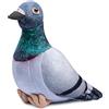 lilizzhoumax Peluche a forma di piccione, 23 cm, animale simulato, uccello Kawaii, piccione realistica, giocattolo per animali selvatici, regalo per amici e bambini