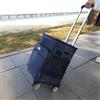 HipierFx Borsa Frigo Trolley con Ruote 40 Litri Pieghevole Borsa Termica da Picnic per 4-6 Persone (nero)