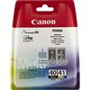 Canon MULIPACK Originale Canon PG-40 CL-41 0615B043 per Canon PIXMA IP2200 MP150 MP170 0615B001 + 0617B001
