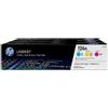 HP CF341A Toner Originale Ciano Magenta Giallo per HP MFP M175nw Capacità 3000 Pagine