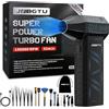 JNBGTU Mini ventilatore jet ad aria compressa, mini ventilatore Jet Dry, 150000 giri/min, potente mini ventilatore senza fili per computer con turbina soffiante