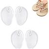TUKNN Protezioni per Dita Dei Piedi, Separatori per Le Dita Dei Piedi, Silicone Thong Sandalo Toe Protector, Proteggi Dita Infradito per Dita Dei Piedi, per Donne e Uomini, 2 Paia