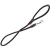 Ferribiella Spa Ferribiella Guinzaglio per Cani in Corda Tondo 1,4 x 122 cm, nero