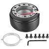 KIMISS volante a calice mx5 + Adattatore per volante Adattatore per a 6 fori per volante adatto per 323 MIATA MX3 MX5 MX6