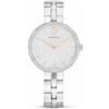 Swarovski Orologio Cosmopolitan, Fabbricato in Svizzera, Bracciale di metallo, Tono argentato, Acciaio inossidabile
