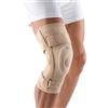Bauerfeind - GenuTrain S - Ginocchiera incernierata - Stabilità avanzata dell'articolazione del ginocchio - Ginocchio destro - Taglia 1 - Colore Beige
