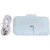 Alomejor Scaldasalviette per Bambini Riscaldatore Salviette Umide USB Portatile Copertura Doppio Strato Impedisce Evaporazione Uso Confortevole Termostato Sicuro Bambini