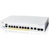 Cisco Catalyst 1300-8P-E-2G Switch 8 porte GE PoE Ext PS 2x1GE C1300-8P-E-2G