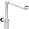 GEBERIT SIFONE SALVASPAZIO GEBERIT 151.117.11.1 CURVO PER LAVABO SCARICO ORIZZONTALE