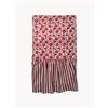 Pick a Poppy Tovaglia in cotone fatta a mano Damson, varie misure - Rosso