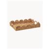 Pick a Poppy Vassoio decorativo in rattan fatto a mano Classic