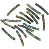 KAISH - Rosetta per chitarra in abalone Nuova Zelanda a strisce curve per chitarra con foro sonoro intarsio dimensione 125 mm3 mm1,5 mm