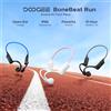 DOOGEE BoneBeat Run Cuffie a conduzione ossea Gancio per l'orecchio Auricolare wireless Bluetooth 5.4 Auricolare impermeabile per il nuoto