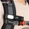Warsun 2 Pezzi Torcia LED T7 Portachiavi 450Lm, Mini Torcia Portatile con Magnete, Lanterna Tascabile, Luce da Lavoro