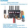 NONE Modulo Bluetooth Autoro DV6.7B, Controller Motore BLDC FOC ESC 12S 50A Senza Scintille VESC 6 per Skateboard Elettrico e Scooter Fai-da-Te