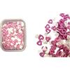 Generico Cuoricini In Zucchero 50gr - Decorazione San valentino springles (Cuoricini Bianchi E Rosa)