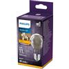 Philips Lighting Lampadina LED Goccia Filamento, Equivalente a 11W, Attacco E27, Luce Bianca Calda, non Dimmerabile, Smoky Flame