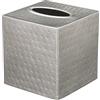 Monarch Abode Hand Hammered Tissue Box Cover Square, Pewter Tissue Holder for Bathroom, Square Metal Dresser Accessories for Home, Decorative Tissue Box Holder, Pewter Handcrafted Tissue Cover
