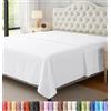 Utopia Bedding - Lenzuolo per letto king size, in microfibra vellutata spazzolata, traspirante, extra morbido e confortevole, anti-piega, non sbiadisce, qualità alberghiera, estremamente resistente