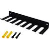 ARTOCT Organizer per rack da palestra,Rack di stoccaggio a banda di resistenza resistente,Gancio multiuso per rack da parete per bilancieri maniglie di