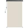 Outsunny Tenda a Rullo Tenda Avvolgibile Senza Fili, 250x160 cm, Bianco Crema | Aosom Italy