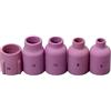 RIVERWELD TIG GAS LENS ALUMINA UGUTO CAGNO CERAMICA CERAMICA 57N75 57N74 53N87 53N88 53N89 KIT FIT WP 17 18 26 26 Accessori per torcia per saldatura Tig 5pcs