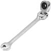 JOISIDE Chiave Combinata a Cricchetto 6 mm,Chiavi Inglesi Combinazione Ruotare(72 Denti, Acciaio al Cromo Vanadio)