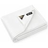 FLASLD Tenda per saldatura resistente in fibra di vetro [spessore 850 g/m²] scudo per saldatura coperta per saldatura, tenda per saldatura per uso industriale e domestico (152 x 152 cm)