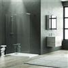KAMALU Vetro per doccia walk in 110 cm KW1000