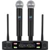 Does not apply K7 - Kit Microfono Professionale Wireless 2 Palmare VHF 230-250 Mhz Sistema Micr