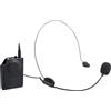 Does not apply EM 408 UHF Set Di Microfoni Wireless UHF Con Archetto E Clip, Ricevitore Univers
