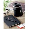 Set regalo ecosostenibile certificato FSC con notebook penna e bicchiere Engage personalizzate o neutre