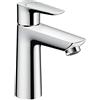 hansgrohe Talis E Miscelatore monocomando lavabo 110 con tirante, Cromo, 71710000