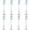 Oral-B Pulsonic Clean - Set di 8 testine di ricambio per spazzolini sonici, per spazzolino da denti oral-B, confezione per cassetta delle lettere